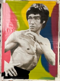 Bruce Lee Enter the Dragon by Steve Kaufman
