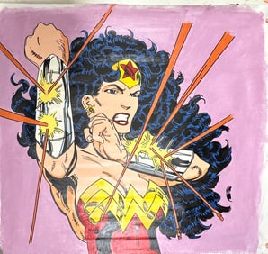 Wonder Woman by Steve Kaufman