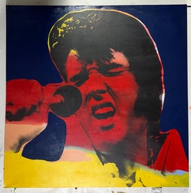 Elvis Presley Viva Las Vegas by Steve Kaufman