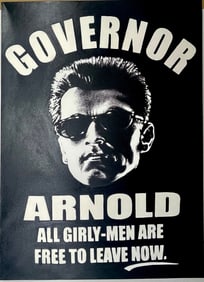 Governor Arnold by Steve Kaufman