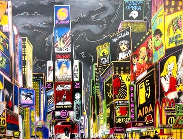 Times Square by Steve Kaufman