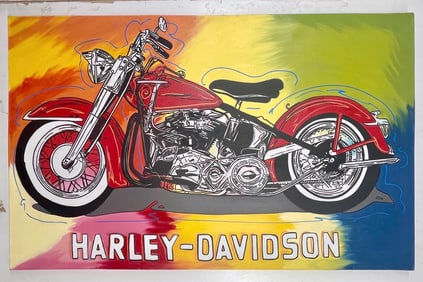 Harley Davidson by Steve Kaufman