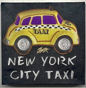 New York City Taxi by Steve Kaufman
