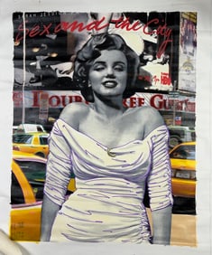 Sex and the City Marilyn by Steve Kaufman