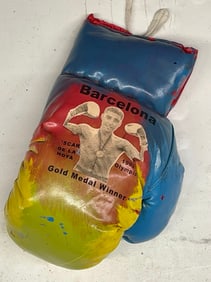 Oscar De La Hoya Gold Medal Winner by Steve Kaufman
