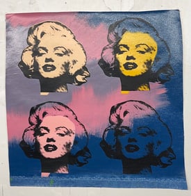Four Faces of Marilyn by Steve Kaufman