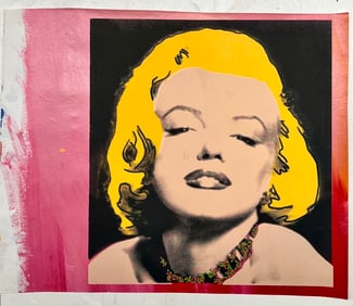 Marilyn Monroe Seduction by Steve Kaufman