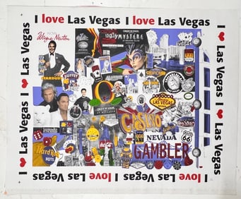 I love Las Vegas by Steve Kaufman