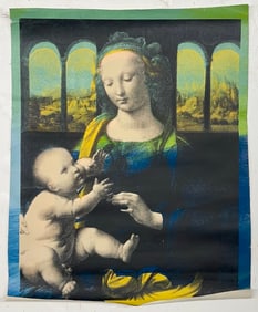 Madonna of the Carnation by Steve Kaufman