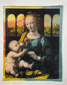 Madonna of the Carnation by Steve Kaufman