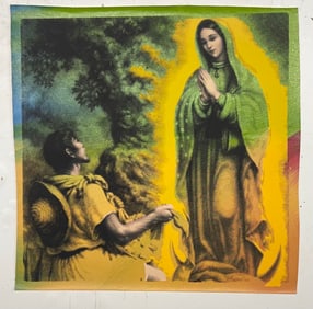 Vision of Mary by Steve Kaufman