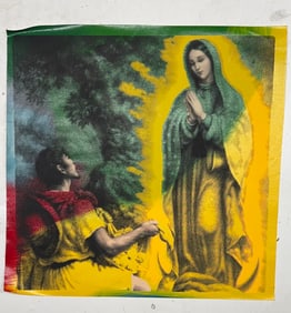Vision of Mary by Steve Kaufman