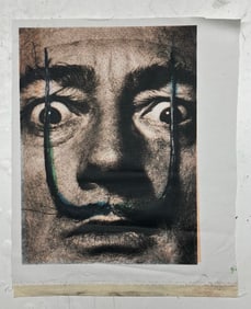 Dali Self Portrait by Steve Kaufman
