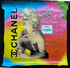 Chanel Marilyn Canvas by Steve Kaufman