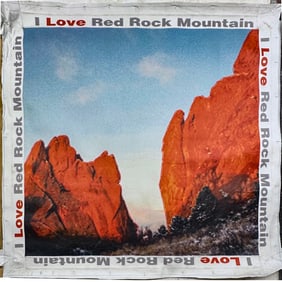 I Love Red Rock by Steve Kaufman