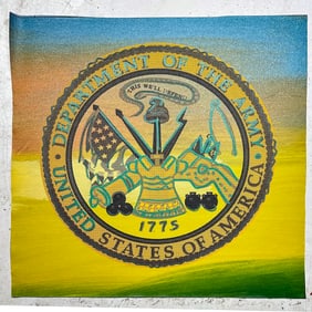 USA Army Emblem by Steve Kaufman