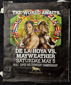 De La Hoya vs Mayweather 2007 by Steve Kaufman