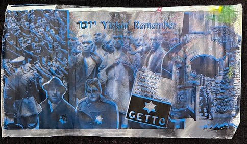 Yizkor Remember by Steve Kaufman