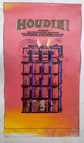 The Great Magician Houdini by Steve Kaufman