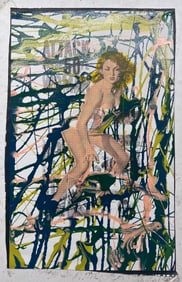 50ft Woman Movie Poster by Steve Kaufman