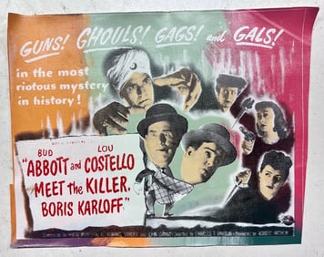 Abbott Costello Movie Poster by S Kaufman