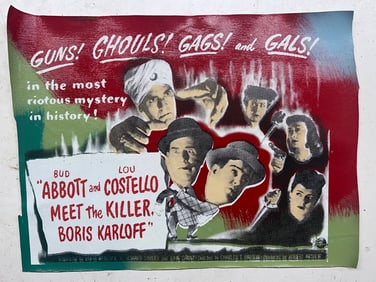 Abbott Costello Movie Poster by S Kaufman