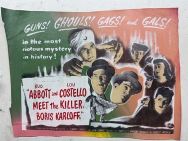 Abbott Costello Movie Poster by S Kaufman