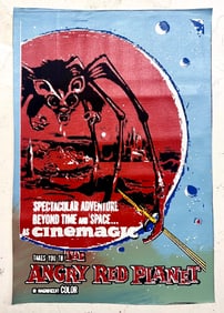 Angry Red Planet Movie Poster by S Kaufman