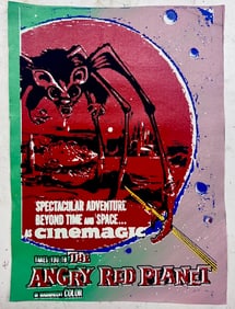 Angry Red Planet Movie Poster by S Kaufman