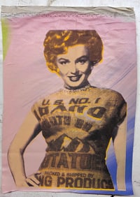 Potato Sack Marilyn Monroe by Steve Kaufman