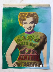 Potato Sack Marilyn Monroe by Steve Kaufman