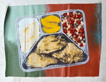 Fried Chicken TV Dinner by Steve Kaufman