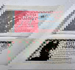 Keith Haring Memorial Pieces by Steve Kaufman