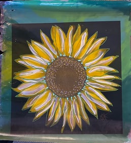 Sunflower Cel by Steve Kaufman