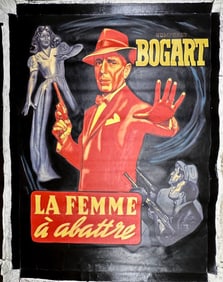 La Femme a Abattre by Steve Kaufman Movie Poster