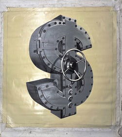 Money Vault by Steve Kaufman