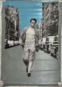 James Dean Strut by Steve Kaufman