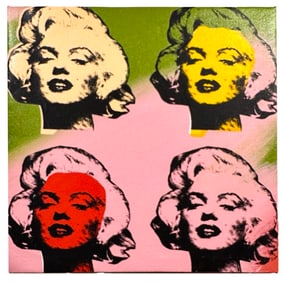 Marilyn Monroe x4 by Steve Kaufman