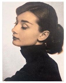 Audrey Hepburn by Steve Kaufman