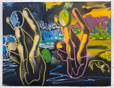 Metamorphosis of Narcissus, Dali by Steve Kaufman