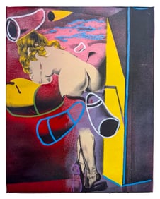 Young Virgin..., Dali by Steve Kaufman
