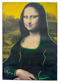 Mona Lisa, Leonardo Da Vinci by Steve Kaufman
