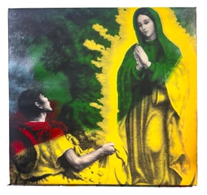 The Virgin Mary by Steve Kaufman