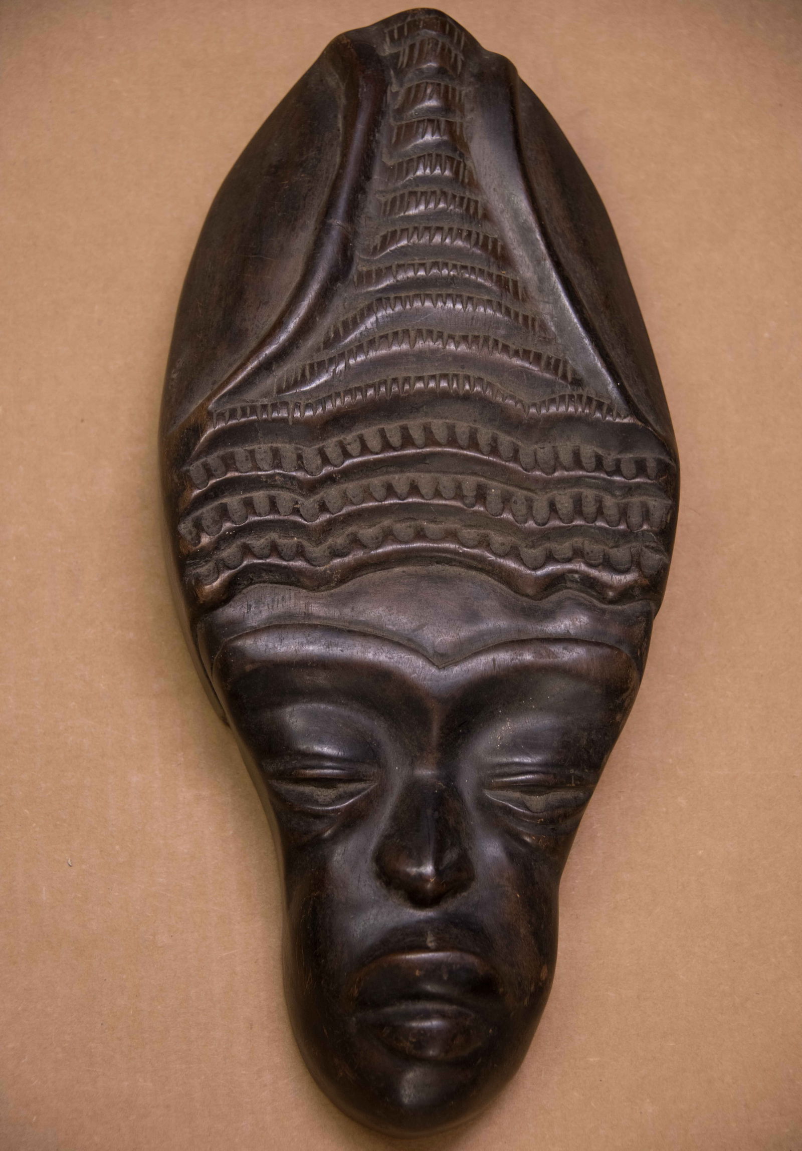 Handcarved African Style Mask (1 of 1)