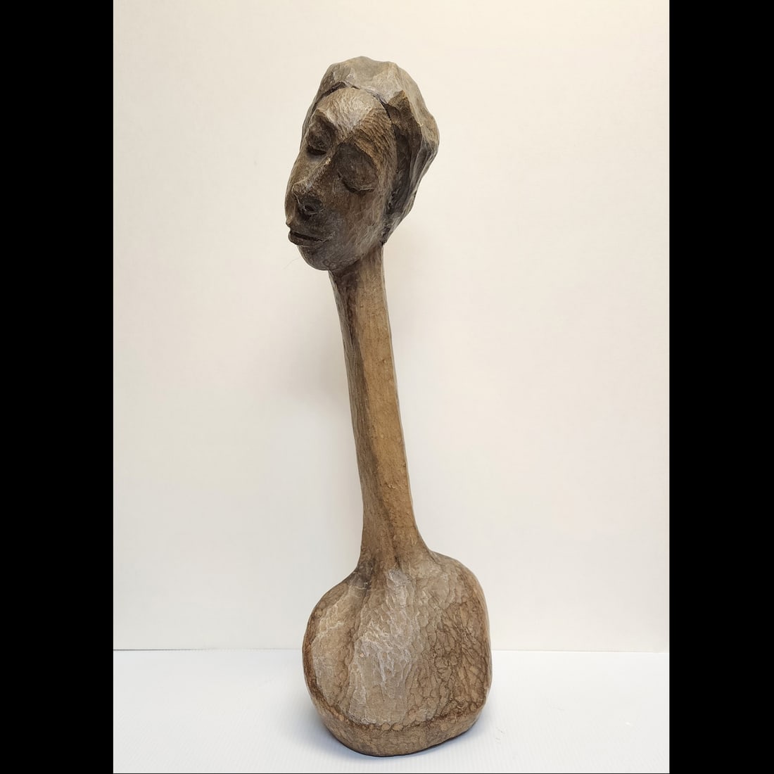 Woman - Haitian Wood Carving (1 of 1)