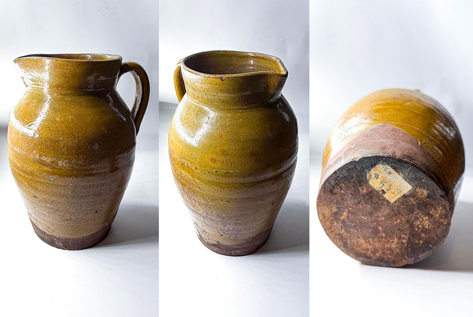 Fine 19th-Century Bennington Stoneware Jug, from the Dr. Cornelius Osgood Collection and Publication (1 of 1)