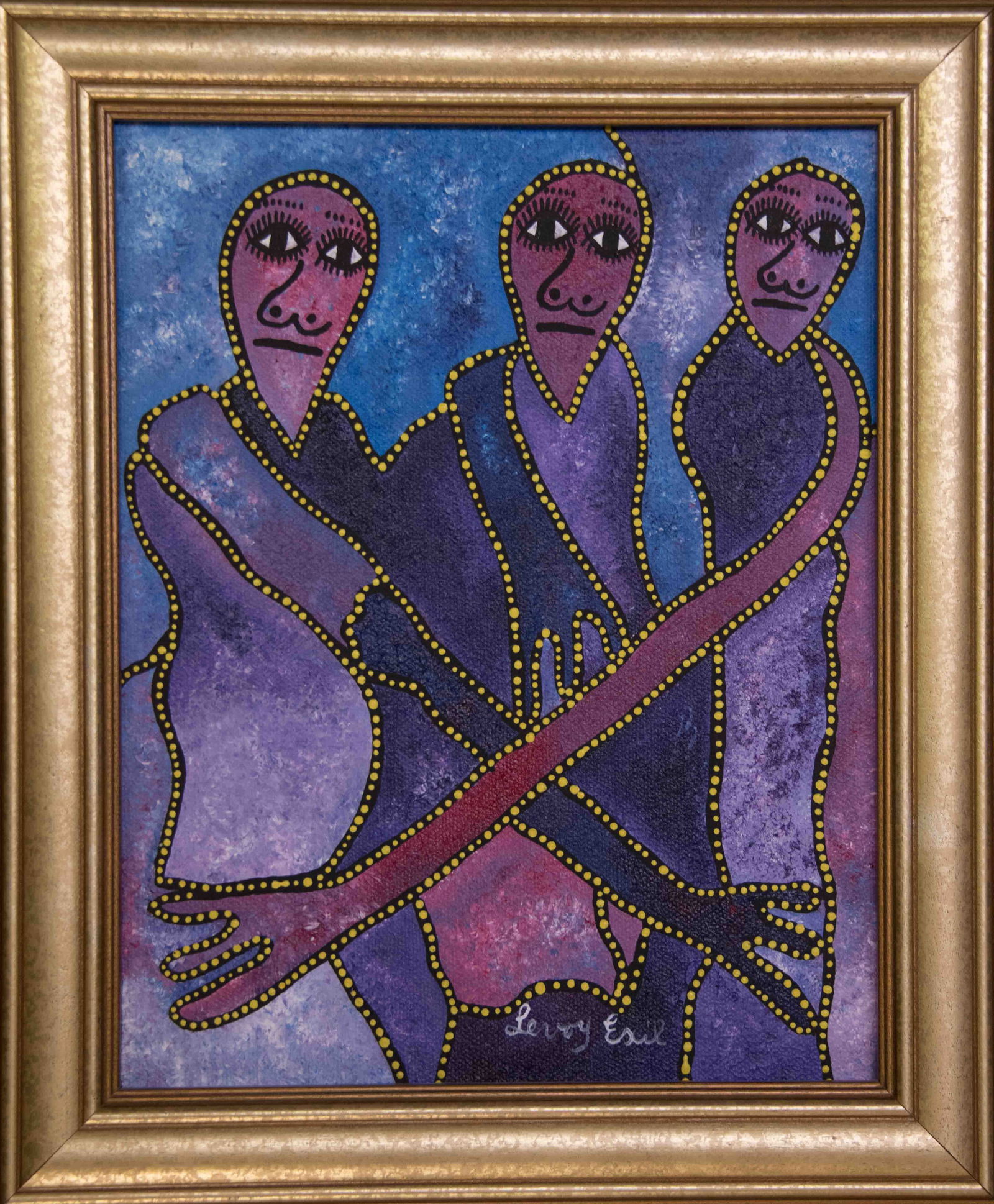 Original Haitian Painting by Levoy Exil (1 of 1)