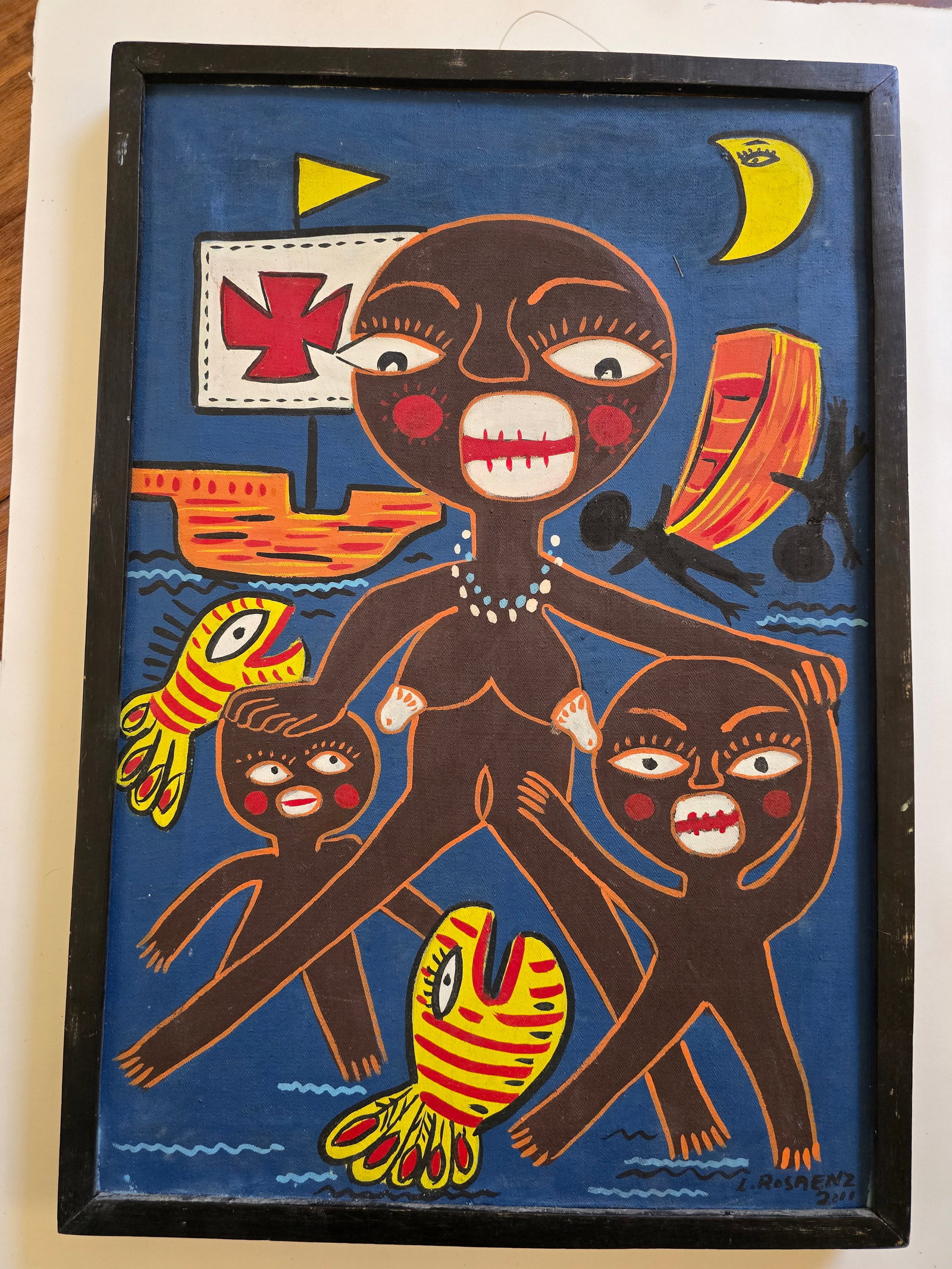 Nautical Vodou-Inspired Scene by L. Rosaenz (1 of 1)