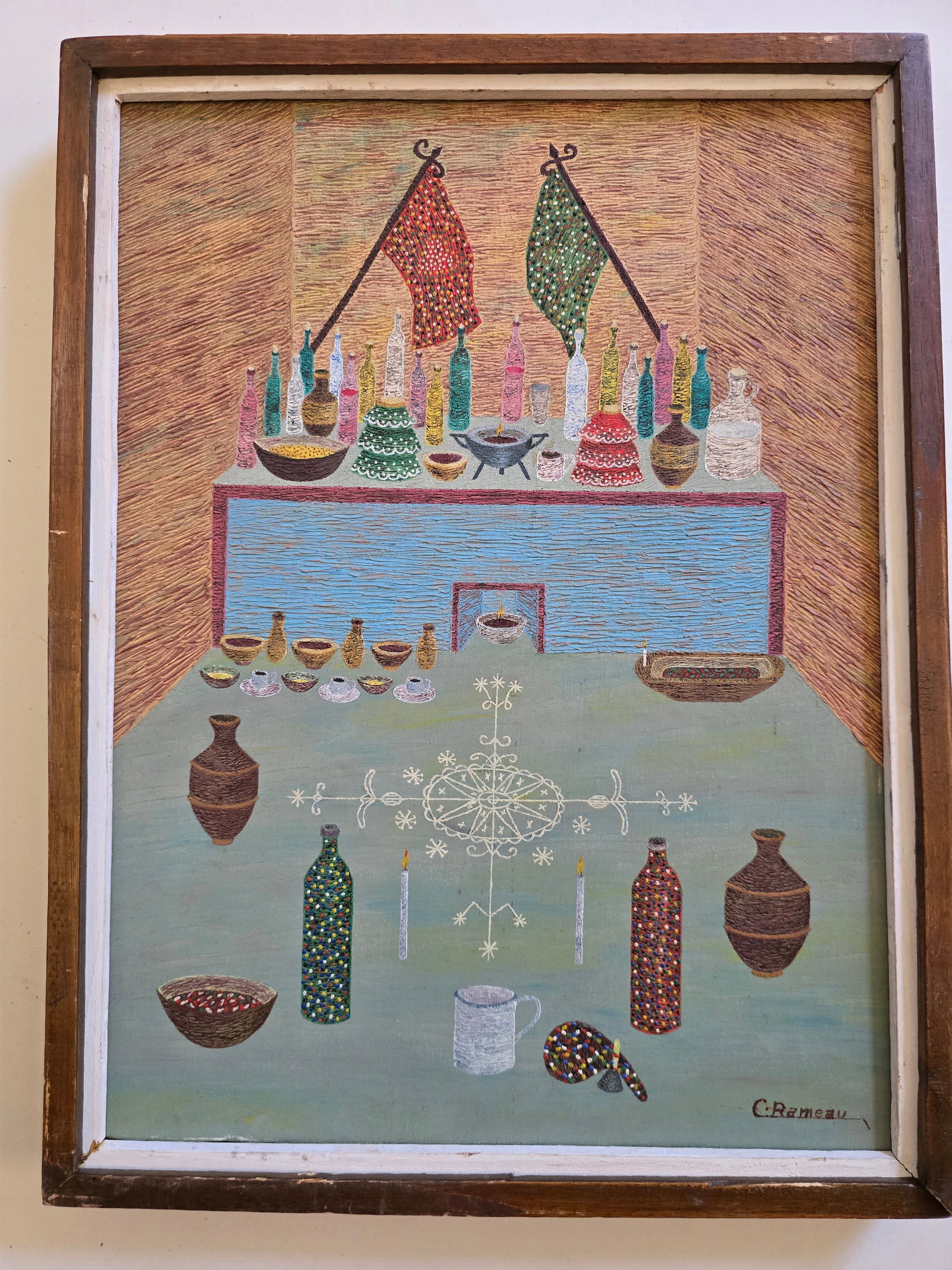 Vodou Altar Still Life by Cameau Rameau (1 of 1)
