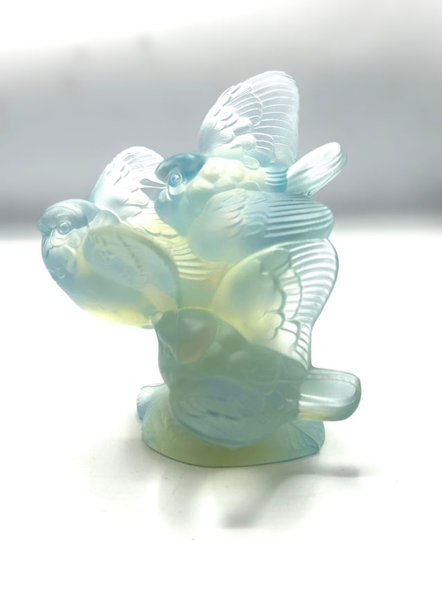 In Flight Songbirds Cluster 3 Figurine, Sabino France (1 of 2)